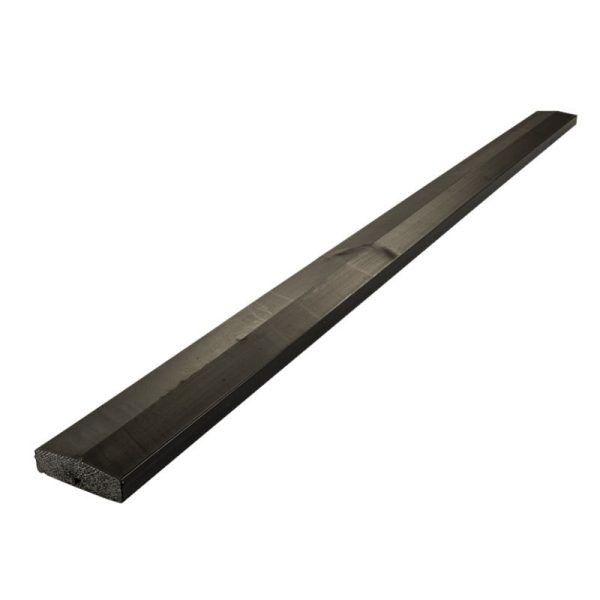 Plus Klink/Plank topafslutning 200cm sort
