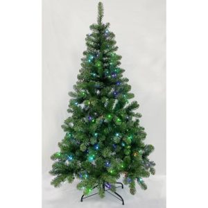 Kunstigt juletræ med 250 twinkly lys