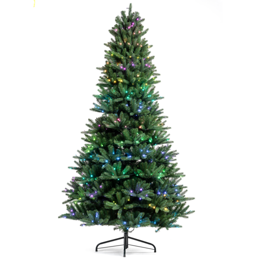 Twinkly juletræ med 400 LED lys 1,82 m